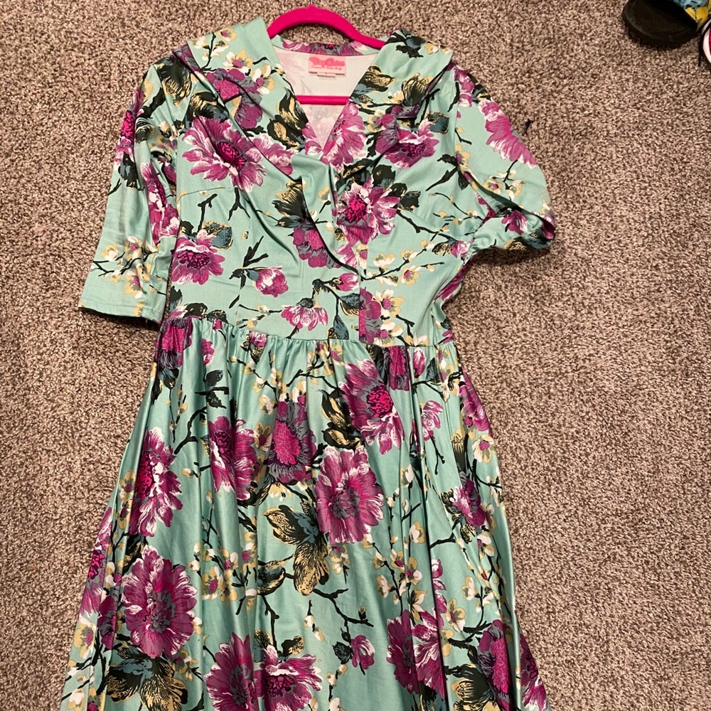 Pinup Girl Clothing : birdie dress